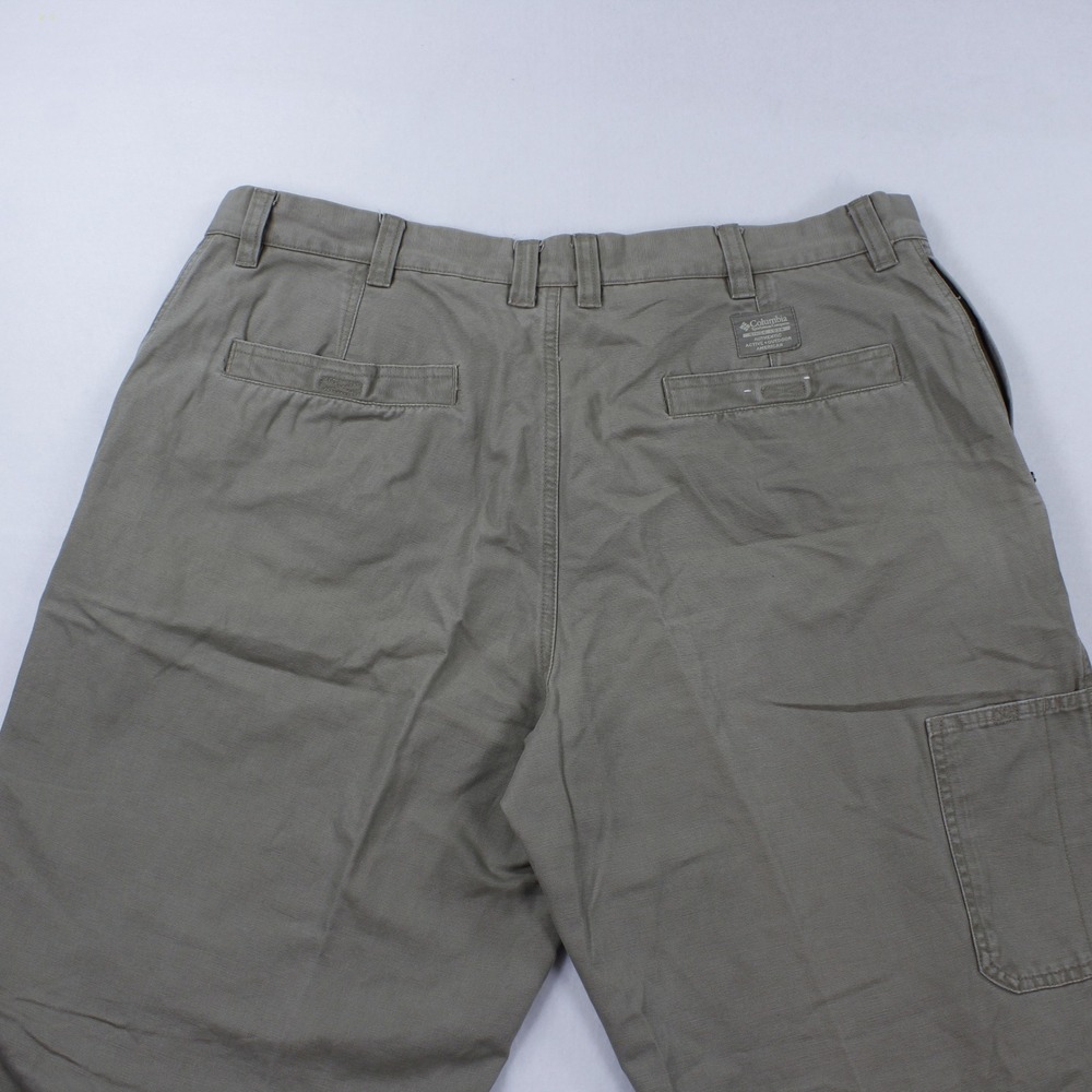 Columbia Roc Pant Men 40x32 Khaki Granite Cloth Utility Hiking Outdoor Casual - Picture 2 of 9